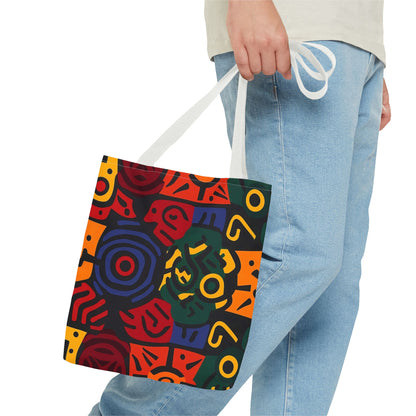 Colorful Abstract Design Tote Bag (AOP)