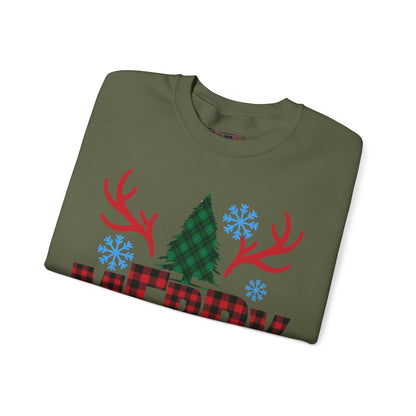 Christmas Crewneck Sweatshirt - Merry Christmass Design