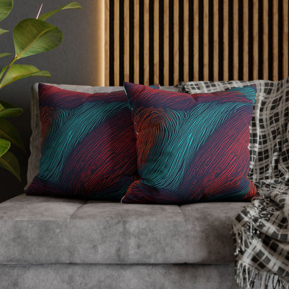 Pillowcase Multicoloured Pattern Spun Polyester