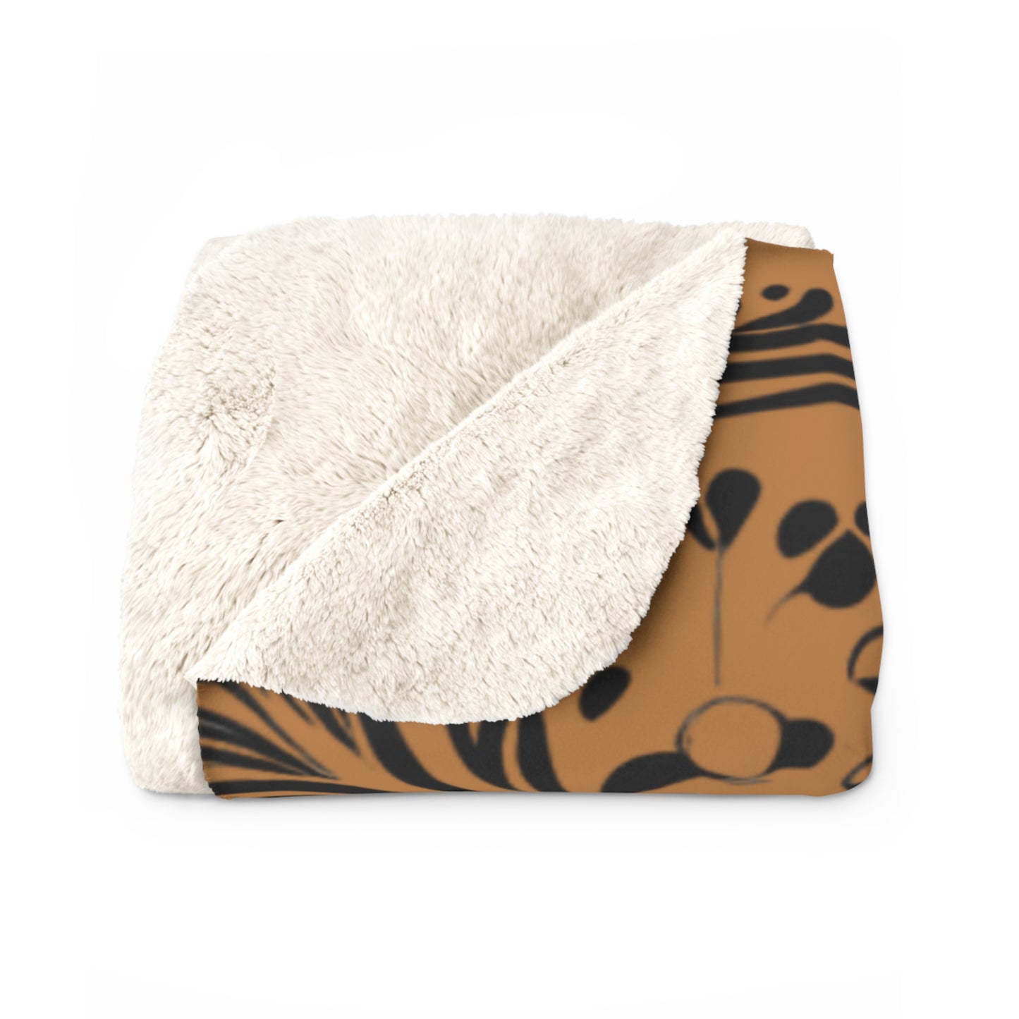 Graphic Sherpa Fleece Blanket