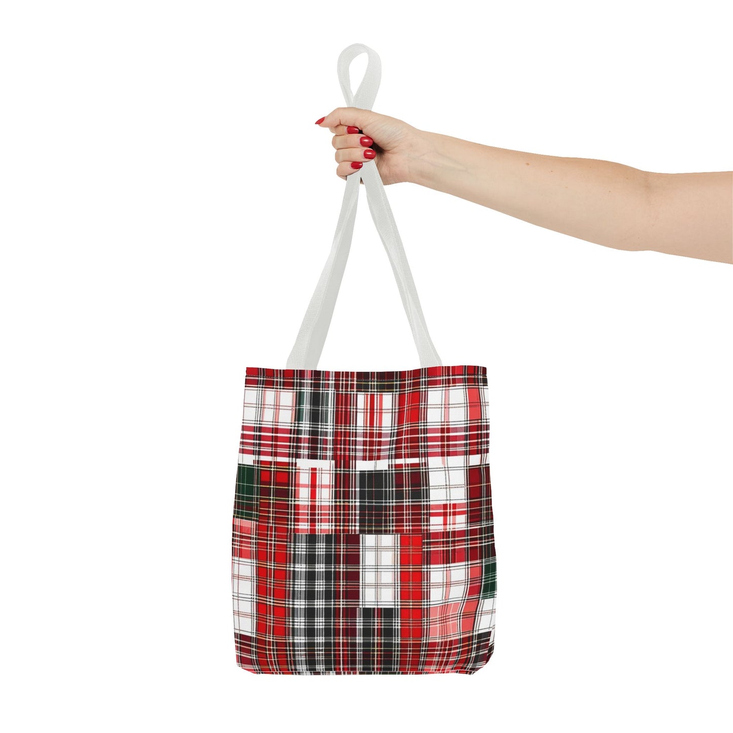 Red & Black Tote Bag (AOP)