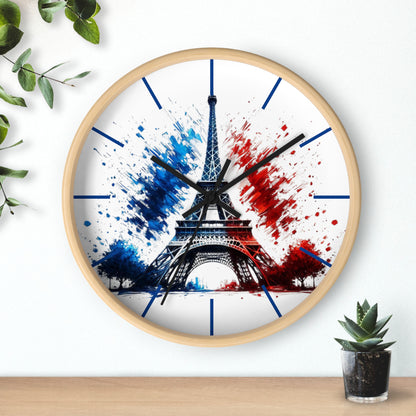 Eiffel Tower Wall Clock