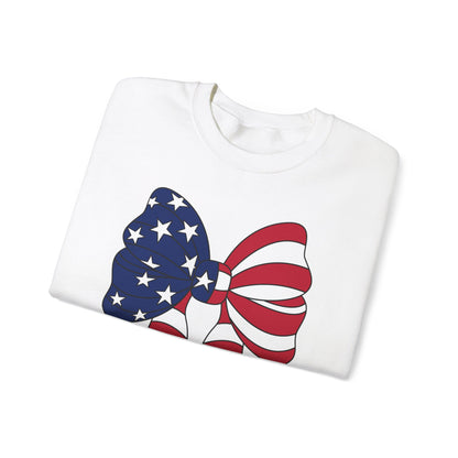 USA Bow Unisex Crewneck Sweatshirt