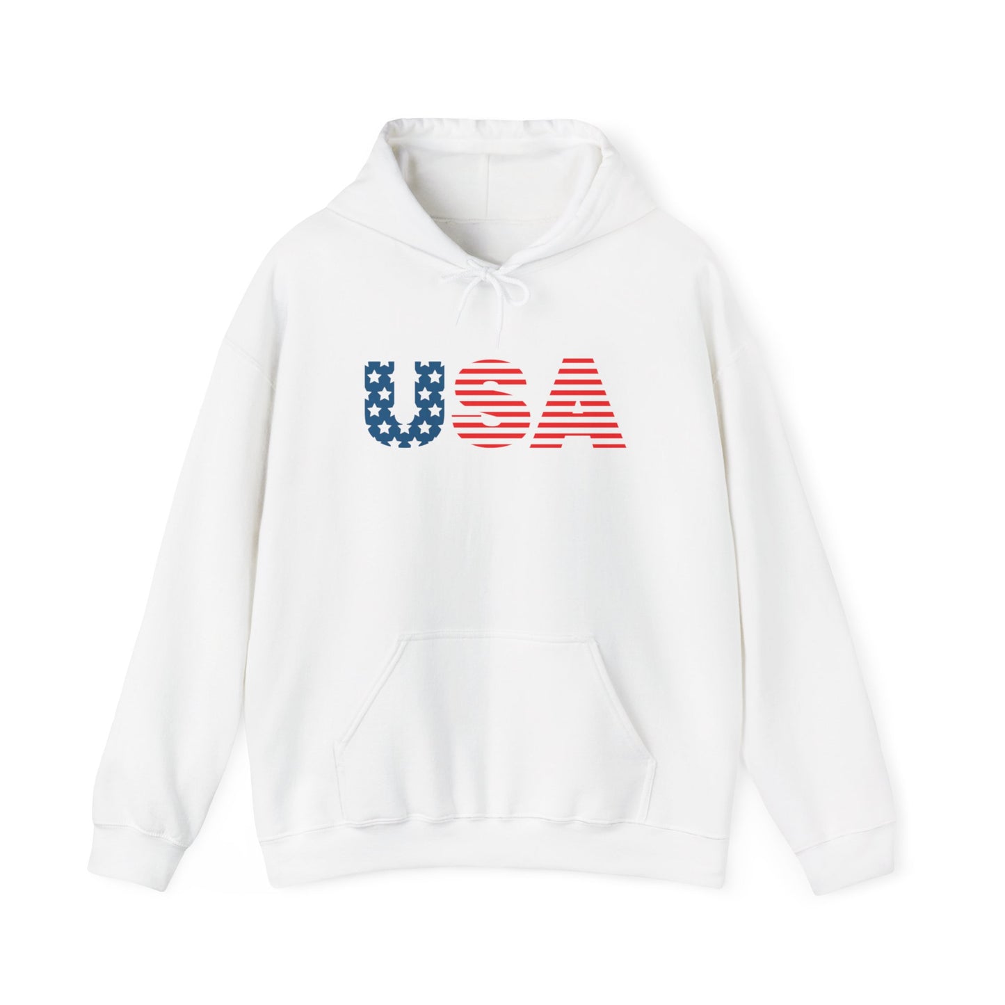 USA Freedom Over Fear Unisex Hooded Sweatshirt