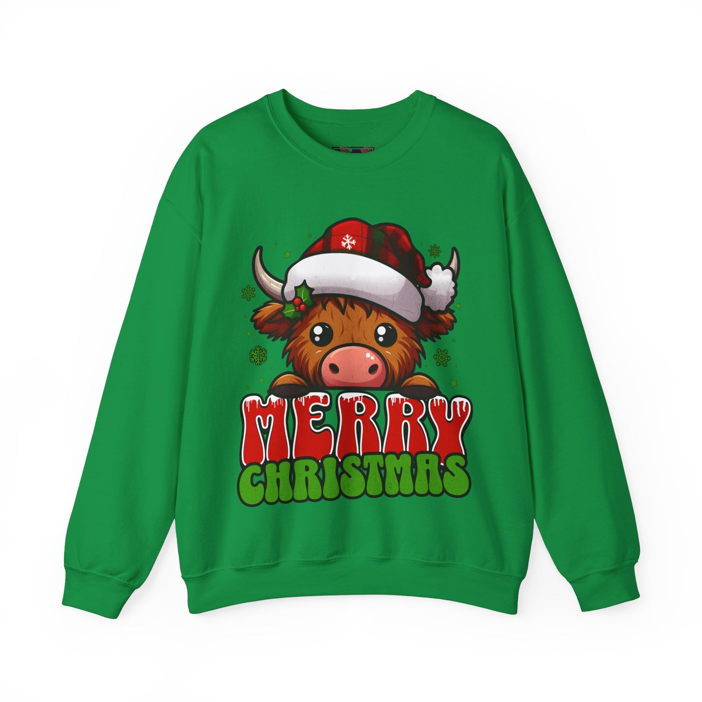 Christmas Crewneck Sweatshirt - Merry Christmas Design