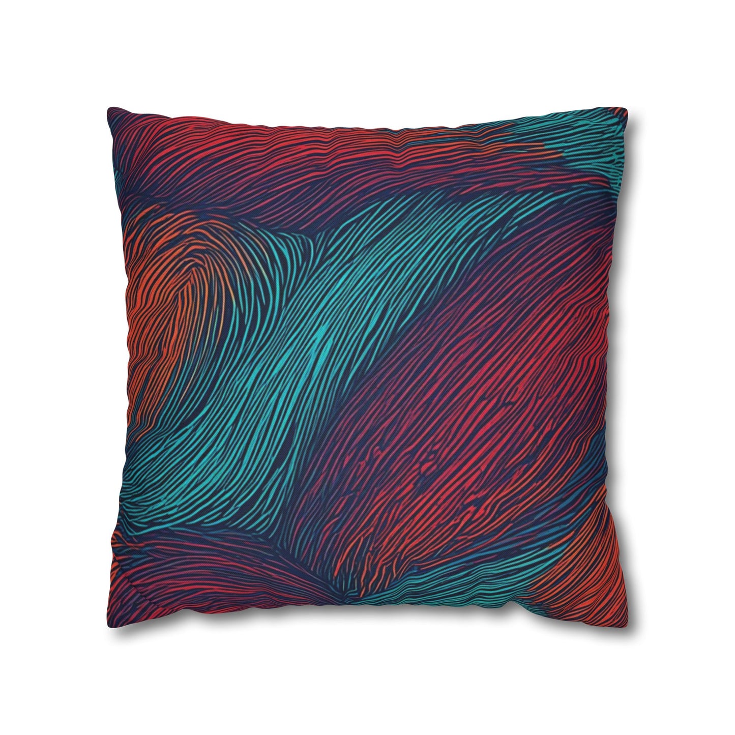 Pillowcase Multicoloured Pattern Spun Polyester