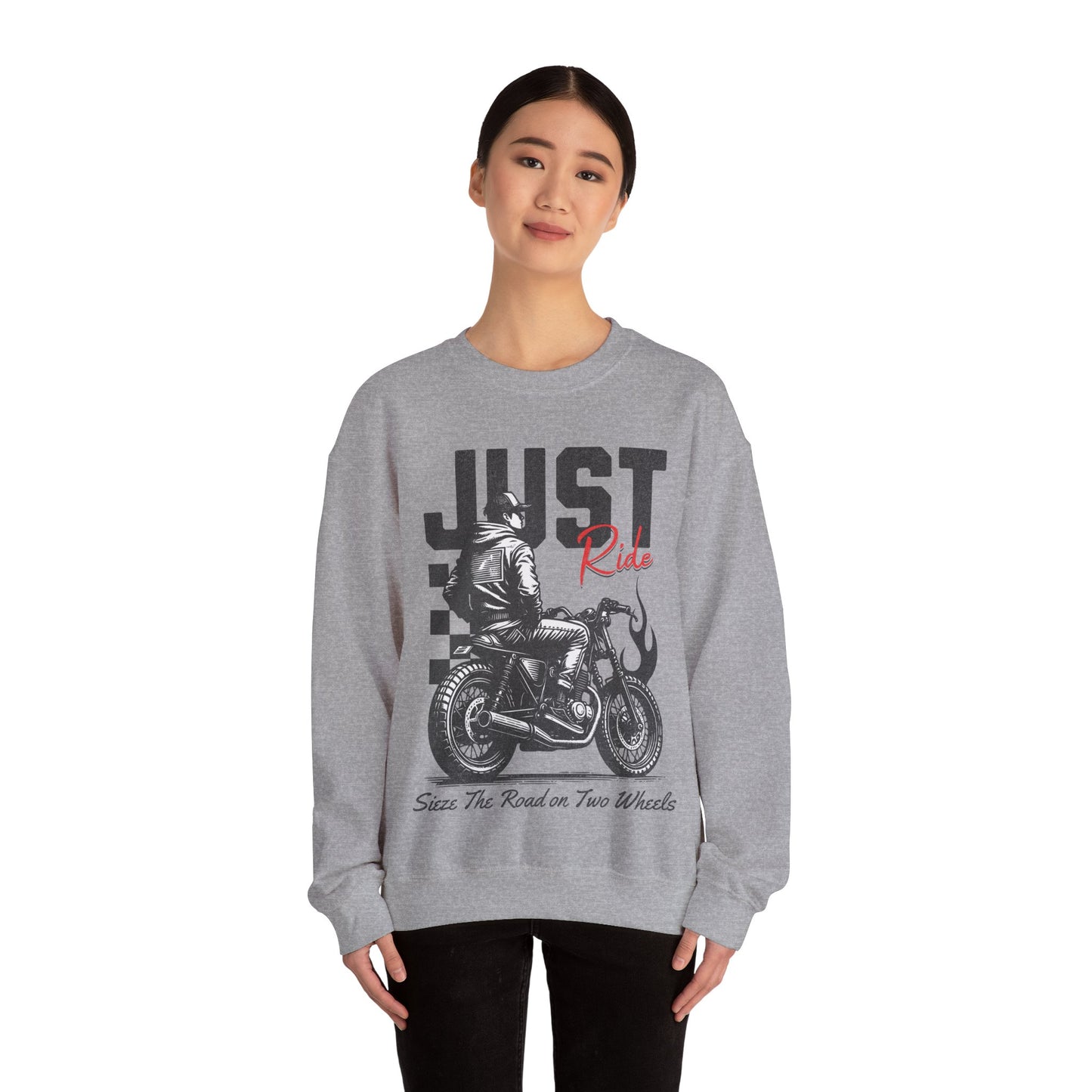 Ride On Unisex Sweatshirt - Just Ride Design