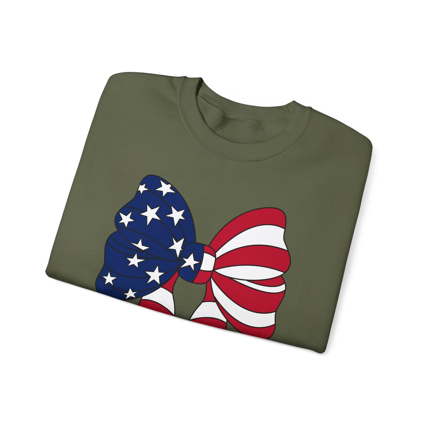 USA Bow Unisex Crewneck Sweatshirt